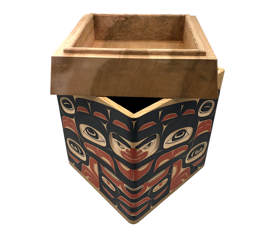 Old Eagle Box Bentwood Cedar Box - David Stephens